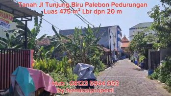 Tanah Murah di Tunjung biru Sblh AMNI Sukarno Hatta Palebon Pedurungan