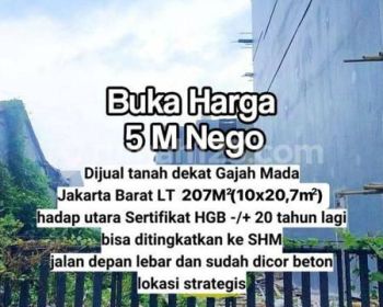 Dijual tanah di Jl. Kejayaan strategis, tamansari