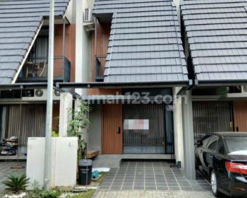 Rumah 2 Lantai Fully furnish Bagus hadap Utara di Cluster Fleekhauz, BSD City
