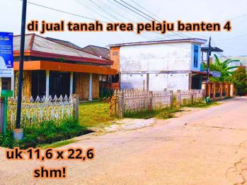 di jual tanah area pelju banten 4