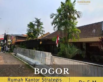 RUMAH HITUNG TANAH STRATEGIS JALAN RAYA MERDEKA KOTA BOGOR