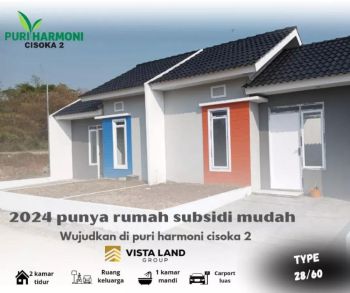 Rumah subsidi kabupaten tangerang DP murah