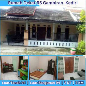 Rumah di Kediri Samsat Kota Kediri Siap Huni