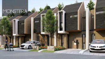 Rumah Modern di Ikon Tenjo Resort Homes Tipe Monstera