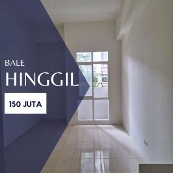 150 Juta‼️Termurah Apartemen Bale Hinggil BARU GRESS