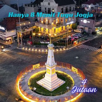 Tanah Dekat Mirota Godean Jogja, Hanya 4 Jutaan
