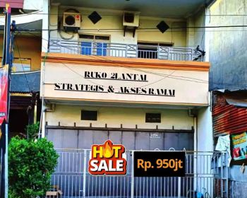 Ruko 2 lt Murah & Strategis