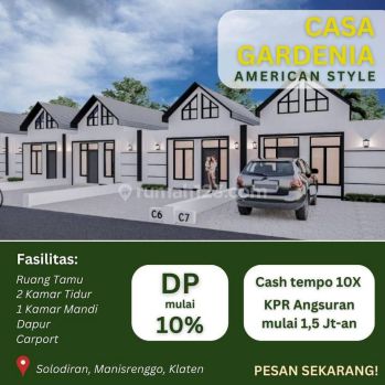 Rumah Modern Dp 15 Jt an Dekat Candi Prambanan