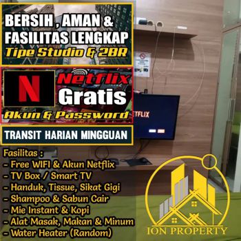 HOTEL TRANSIT STUDIO SEWA APART GREEN PRAMUKA SQUARE GRAND PRAMUKA CIT