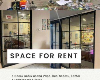 Sewa Ruko Space Tenant Serba Guna