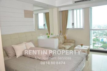 Sewa Apartemen Kemang Village Tipe Studio Lantai Tinggi Furnished