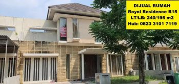 Harga Turun !! Royal Residence Crown Hill - Wiyung Surabaya