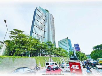 Sewa Kantor Sovereign Plaza 114 m2 Bare TB Simatupang Jakarta Selatan