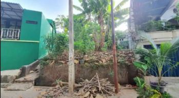 DIJUAL tanah kavling siap bangun lokasi dalam komplek di Kalisari