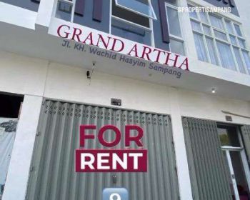 Disewakan toko 2 lantai di grand artha sampang