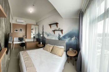 Apartemen 2 BR Konsep Cozy di LRT CIty Ciracas