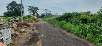 Dijual kavling bebas bangun posisi depan bima fajar grand wisata bekas