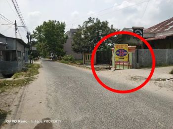 Tanah Kavlingan Strategis Binjai Jalannya LEBAR 6 METER Dijual Murah