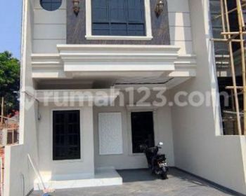 Rumah bata merah Akses 2 mobil dekat pintu tol kukusan tanah baru beji depok