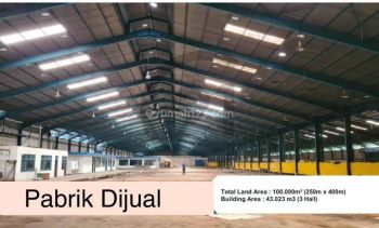 Dijual Gudang Dan Pabrik Cikupa Tangerang