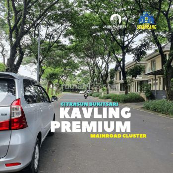Tanah kavling mainroad citrasun garden bukitsari  semarang