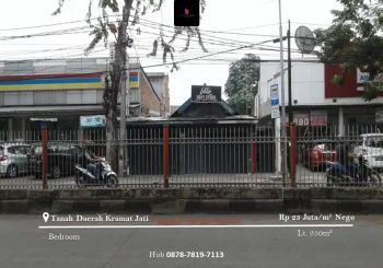 Tanah di Kramat Jati, Jakarta Timur SHM 250 m²