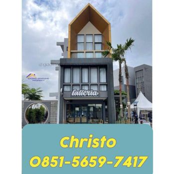 Dijual Ruko area bsd city Delrey Biztown kawasan strategis 3 lantai