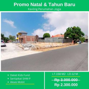 Dekat Ringroad Jogja Tanah Shmp Cocok Hunian