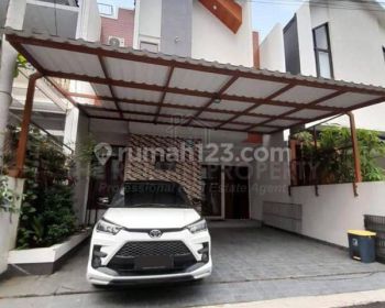 Disewakan Rumah Furnished Dalam Cluster One Gate di Lebak Bulus