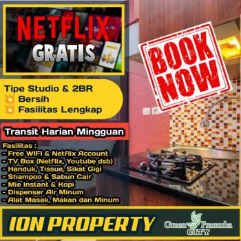 Sewa apartemen Harian/Bulanan