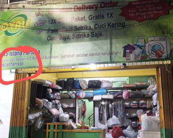Take Over Ruko dan Usaha Laundry 1,5 M