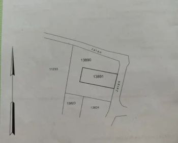 DIJUAL CEPAT Tanah plus rumah tangan pertama