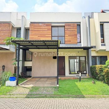 Rumah 2 Lantai 3+1 Kamar Semifurnish Dekat Ice Bsd di Eminent