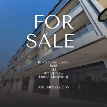 Murah Dijual Ruko Golf Island Brand New Posisi Bagus Boulevrard