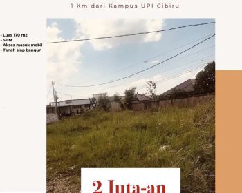 Tanah Dekat Kampus UPI Cibiru Bandung SHM