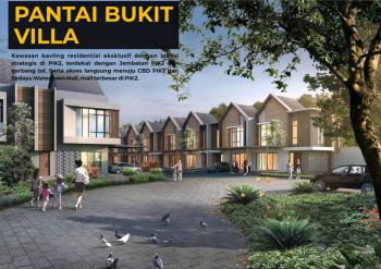 Dijual Kavling Pantai Bukit Villa Uk 700m2 Hoek di Pik2