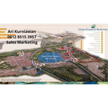 Ruko Citra Garden Serpong Launching 350ha Ciputra Unit Langka LaVallee