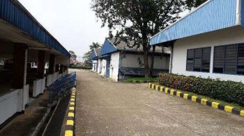 Dijual Pabrik Ex Garment Luas 4.2 Ha Dekat Tol Karawang Timur