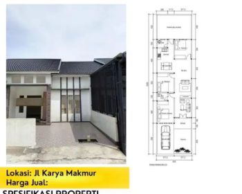 Dijual Rumah Daerah Karya Makmur Baru Siap Bangun