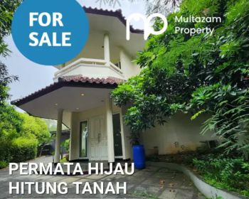 Dijual cepat rumah hitung tanah luas di permata hijau jakarta selatan