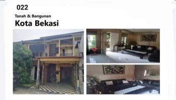 Rumah Lelang Bank Bela Vista Town Jouse, Pondok Gede, Bekasi
