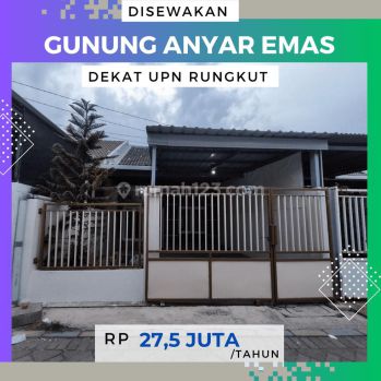 Disewakan Cepat Rumah di Gunung Anyar Emas Dekat Upn