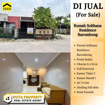 Dijual Rumah Full Renovasi Solthana Residence Makassar