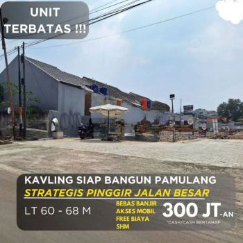 Kavling Siap Bangun di Bambu Apus Pamulang, Tangerang Selatan