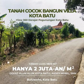 Tanah Batu Murah Peruntukan Villa