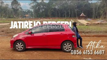 Tanah dijual murah Jatirejo DP 50 juta
