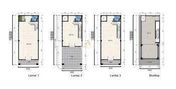 Jual Ruko Baru Kawasan Premium di Kiara Artha Park Bandung