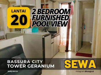 Lantai 20 Tower G View Pool 2 Kamar Apartemen Bassura City