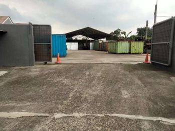 Dijual gudang siap pakai ada mes dan kantor tanah 2900 m di jatiasih