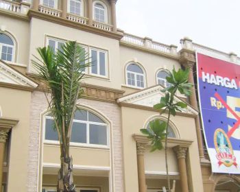 dijual ruko Cordoba PIK hadap dalam